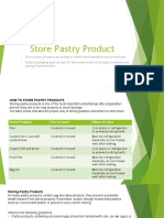 Store Pastry Product