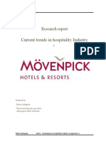 Research Report - Current Trends in Hospitality Industry