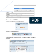 PP - Modificar Operación para Procesamiento Externo (CO02)