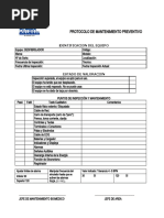 Protocolo Desfibrilador