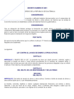 Ley Contra Lavado de Dinero y Otros Activos