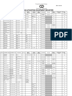 Equipment and Material Register (Collated)