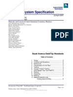 Materials System Specification