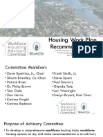 WHAC Housing Work Plan