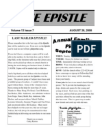 Epistle 2008-08