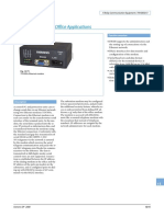 7XV5850/5851 Ethernet Modems For Office Applications: Function Overview