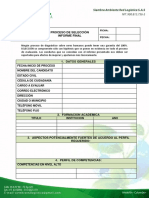 Formato de Proceso de Seleccion Informe Final