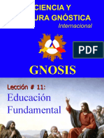 Lección 11, Educación Fundamental