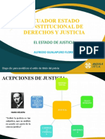 Ecuador Estado Constitucional de Derechos y Justicia