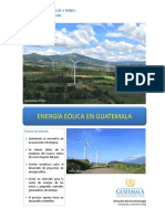 Energía Eólica en Guatemala