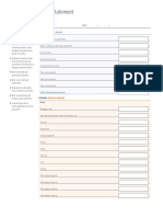 Personal Cash-Flow Statement: Monthly Amount