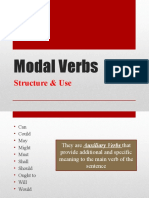 Modal Verbs: Structure & Use