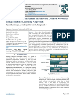 Intrusion Detection System in Software Defined Networks Using Machine Learning Approach