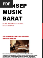 Konsep Musik Barat