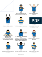 WFDF Rules Hand Signals