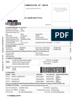 High Commission of India: Visa Application Form