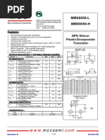 Mccsemi: - H MMS8050 - L