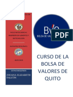 La Bolsa de Valores de Quito