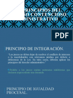 Los Principios Del Proceso Contencioso Administrativo