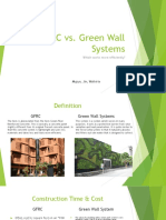 GFRC vs. Green Wall Systems: Which Works More Efficiently?