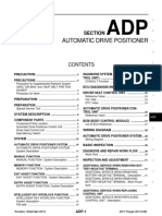 Automatic Drive Positioner: Section