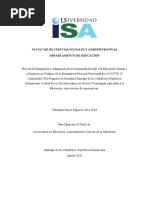 Proyecto de Investigacion Centro Educativo Politecnico Prof. Juan Bosch, Comunidad Villa Progreso Santiago de Los Caballeros YOHANDYS REYES