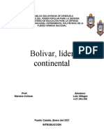 Bolivar, Lider Continental (Corregido)