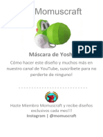 Máscara de Yoshi