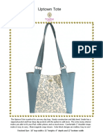 Uptown Tote Tutorial and Pattern