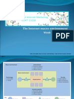 The Internet Macro-Environment: Week 3-Chapter 3