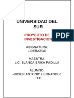 Proyecto Liderazgo