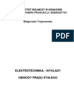 Elektrotechnika - Wykład Z Obwodów Prądu Stałego