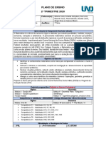 Plano de Ensino Matemática - 2º Trimestre de 2020 - 1 Série Do Ensino Médio