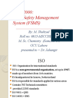 ISO 22000: Food Safety Management System (FSMS)