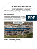 Vivekananda Global University Scholarship