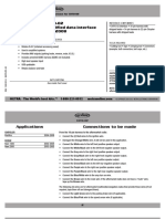 CHTO-02 Chrysler/Dodge Amplified Data Interface 2002-2008: Installation Instructions For CHTO-02