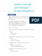 Acordo Ortográfico - Resumo