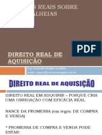 Direito Real de Aquisição 2020