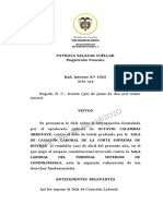 Pautas para El Desarollo de La Audienica de Imposición de Medida de Aseguramiento T 1065