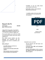 Reach IELTS: Specialist Online Ielt .Preparation