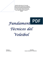 EL VOLEIBOL Informe