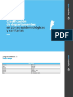 Clasificación de Departamento S