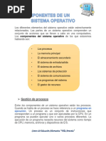 Sistemas Operativos - Tema 2