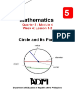 Mathematics: Circle and Its Parts