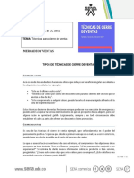 Taller 7 Tecnicas para Cierre de Ventas