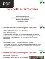 Généralités Sur La Pharmacie-L2