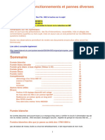 Moteur Dysfontionnements Et Pannes Diverses