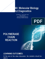 MTPC 140: Molecular Biology and Diagnostics