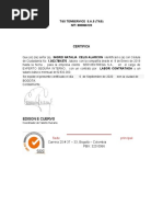 Carta Laboral