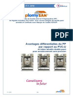 PLOMYSAN Rapport PP Vs PVC U